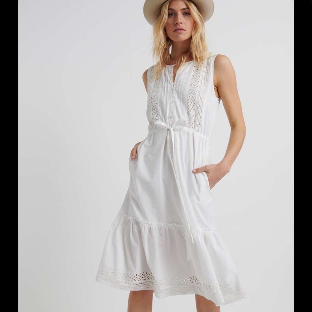 👗NWOT 🏷 LUCKY BRAND SOPHIA DRESS Crew neck, sleeveless.